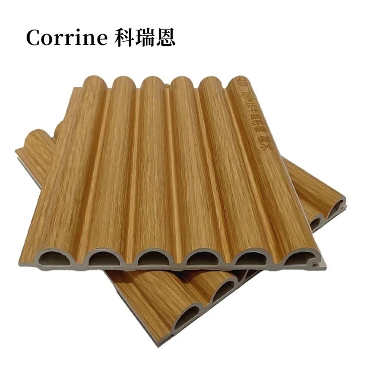 Lightweight Semi-Circular WPC Wall Pane factory