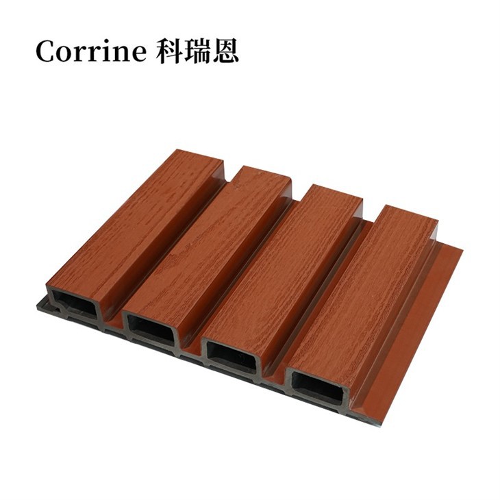 WPC Slatted Fence Panel - Outdoor Wall Cladding System factory