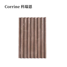 WPC sienas panelis Viegli uzstādīt interjera flut koku